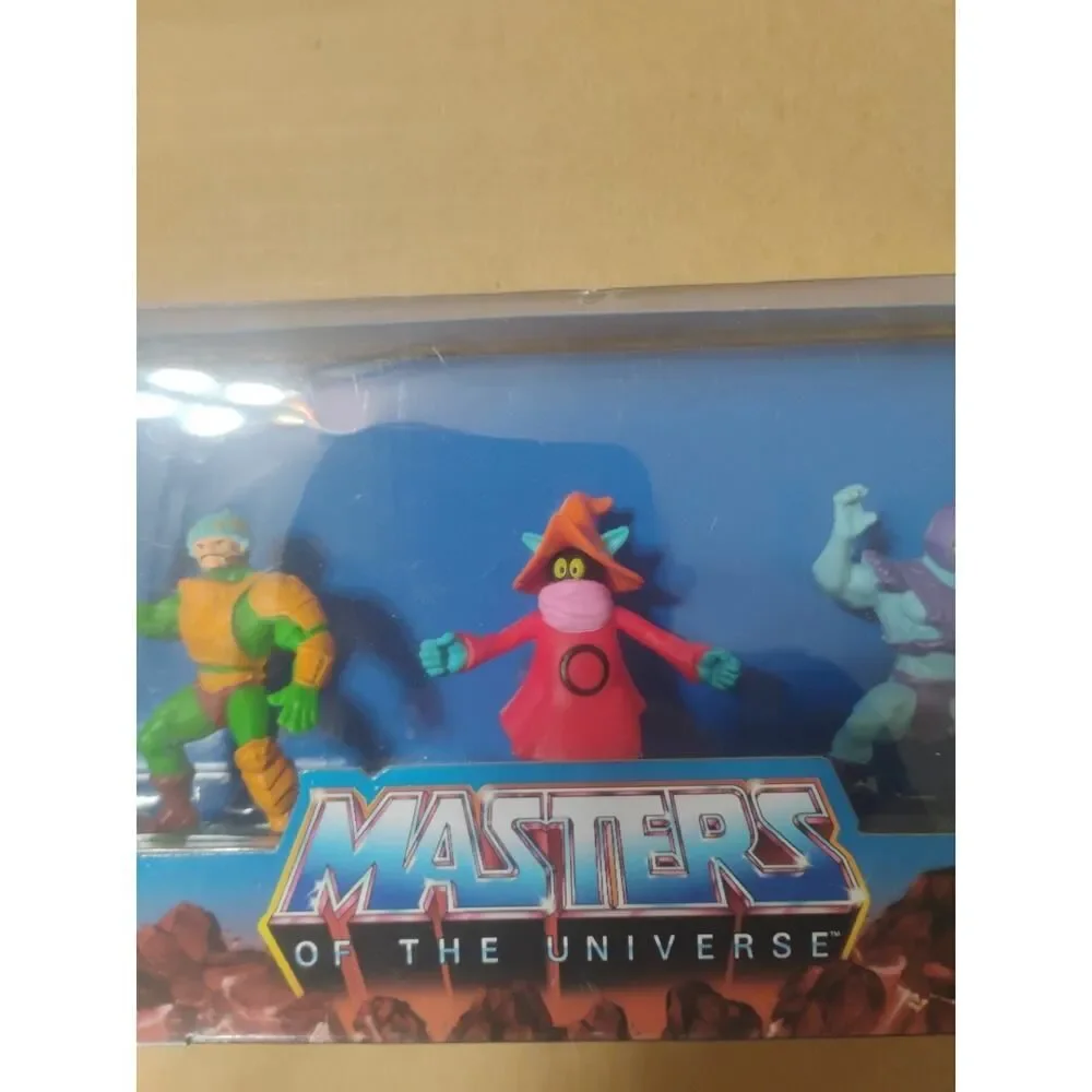 Masters of the Universe MOTU Mini Figure 5-Pack He-Man Skeletor Orko Man-At-Arms